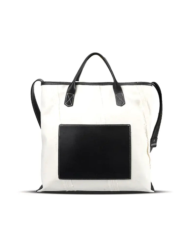 New Large-Capacity Canvas Tote Shoulder Bag