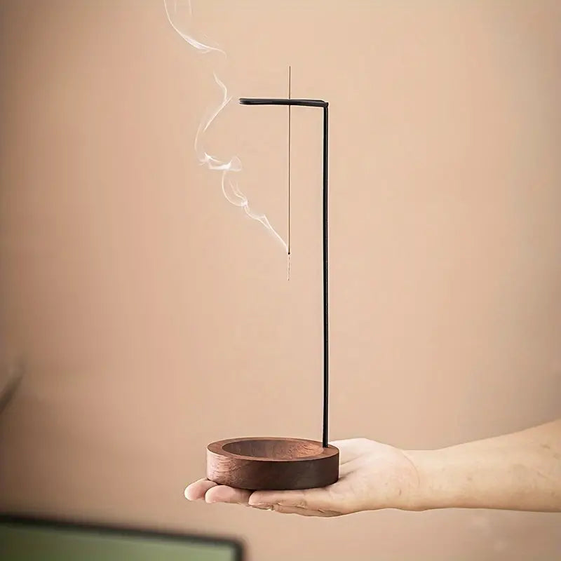 "Zen" Wood Incense Stand
