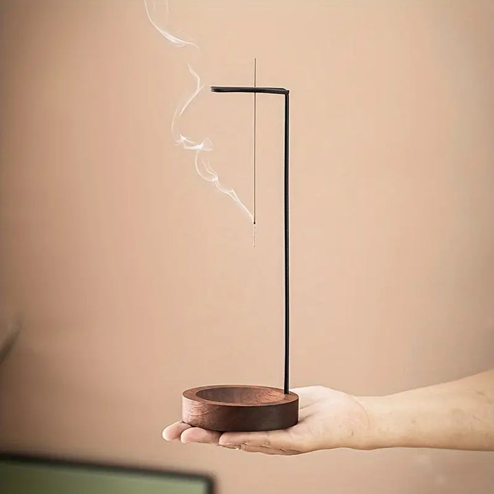 "Zen" Wood Incense Stand