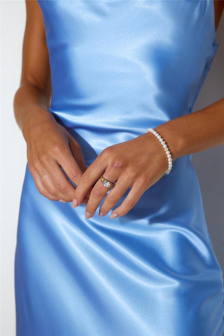 18k Gold Plated The Only Girl Ring Gold