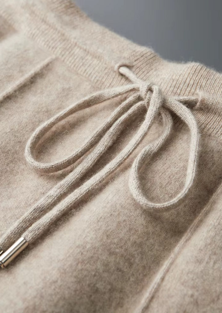 100% CASHMERE LEISURE TROUSERS