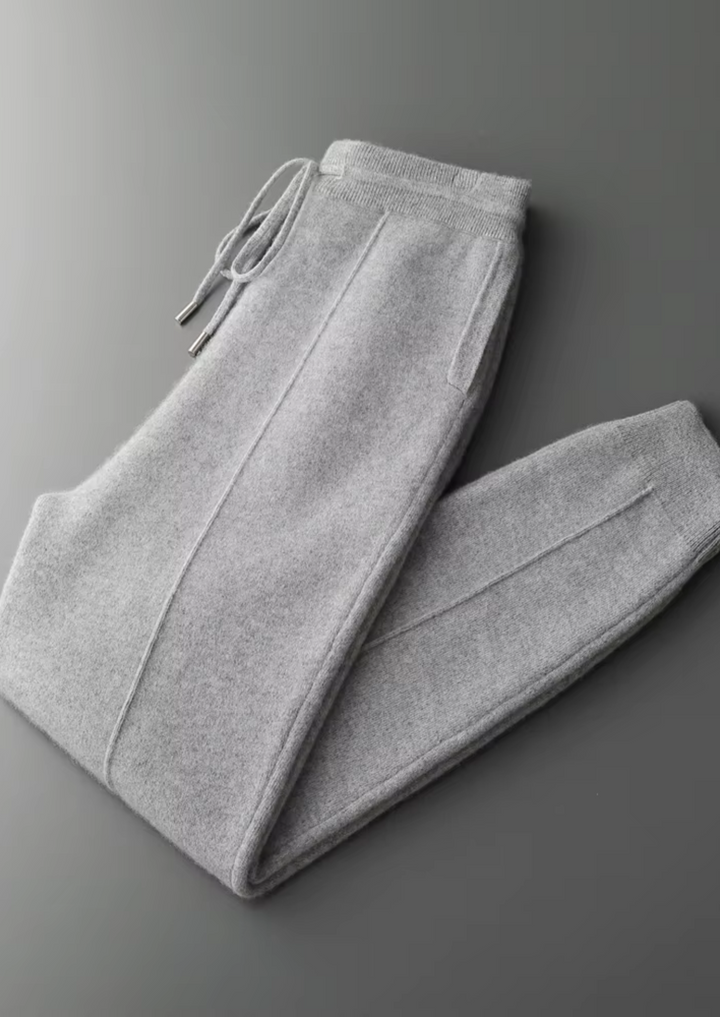 100% CASHMERE LEISURE TROUSERS
