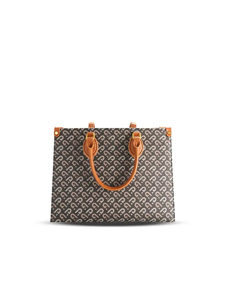 Large Capacity Letter Print Underarm Tote Bag