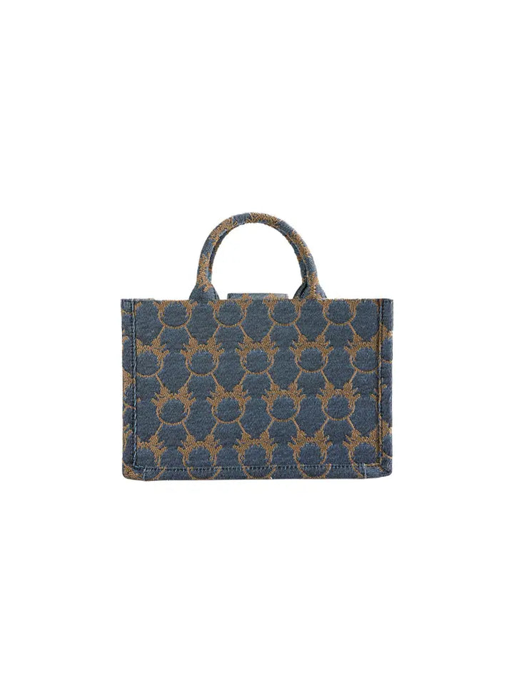 Denim Tote Shoulder Bag