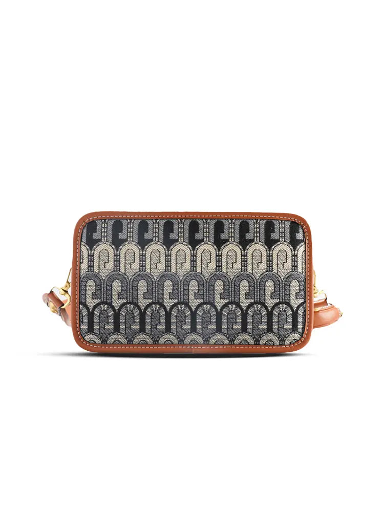 G-Jacquard Fabric Camera Crossbody Bag