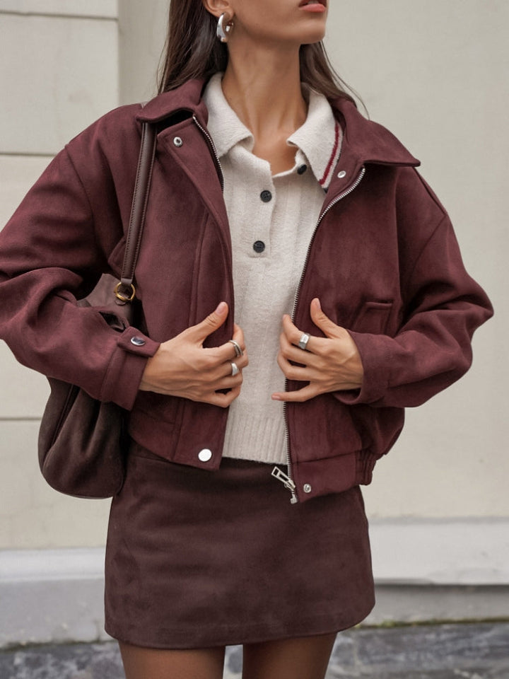 Vintage Button Front Jacket