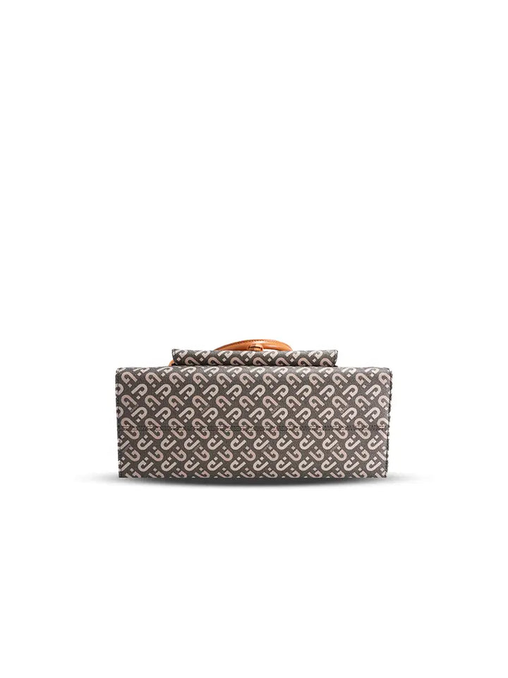 Large Capacity Letter Print Underarm Tote Bag