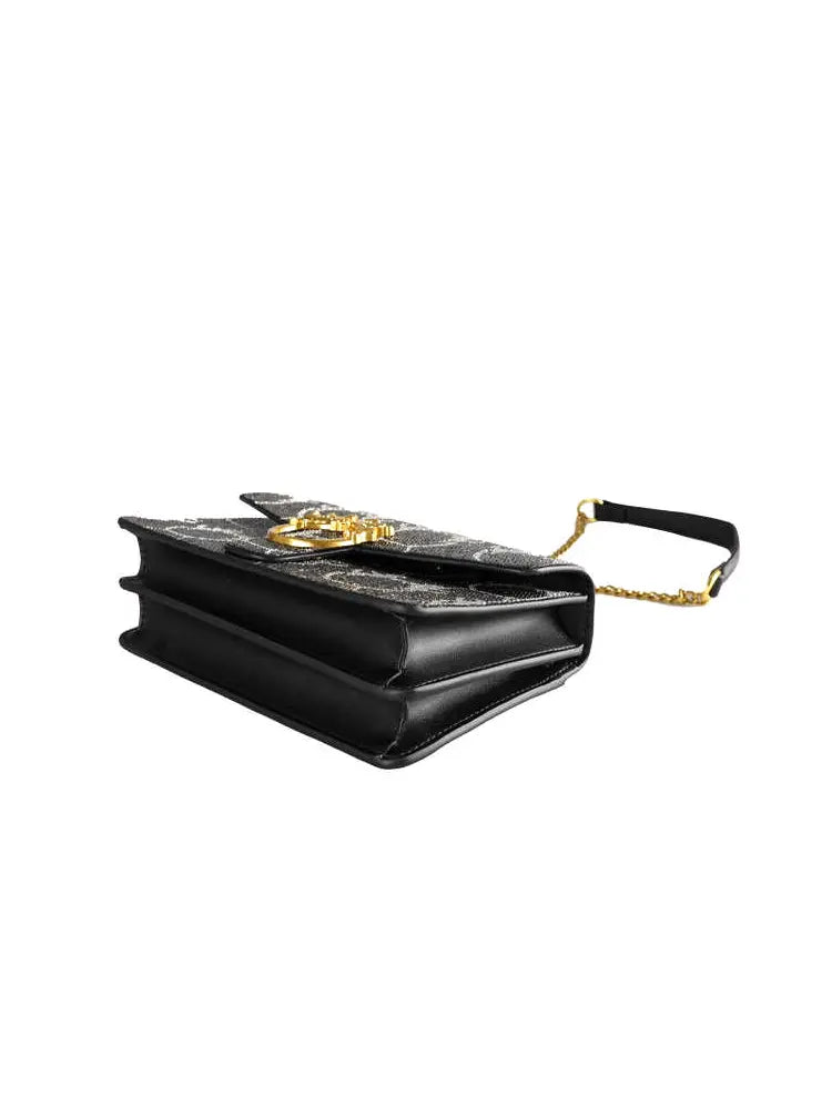 Rhinestone Vintage Style Mini Box Bag