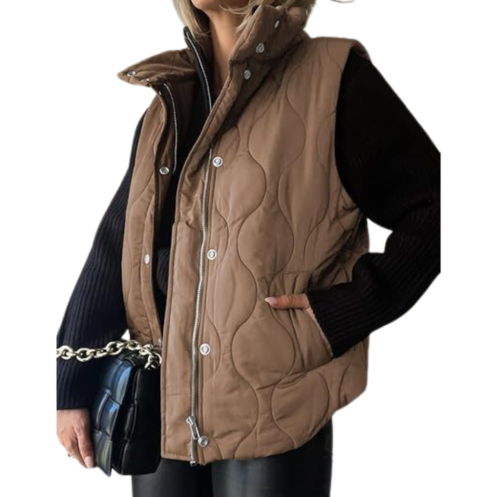 REESE™ - Oversized Lightweight Quilted Puffer Vest