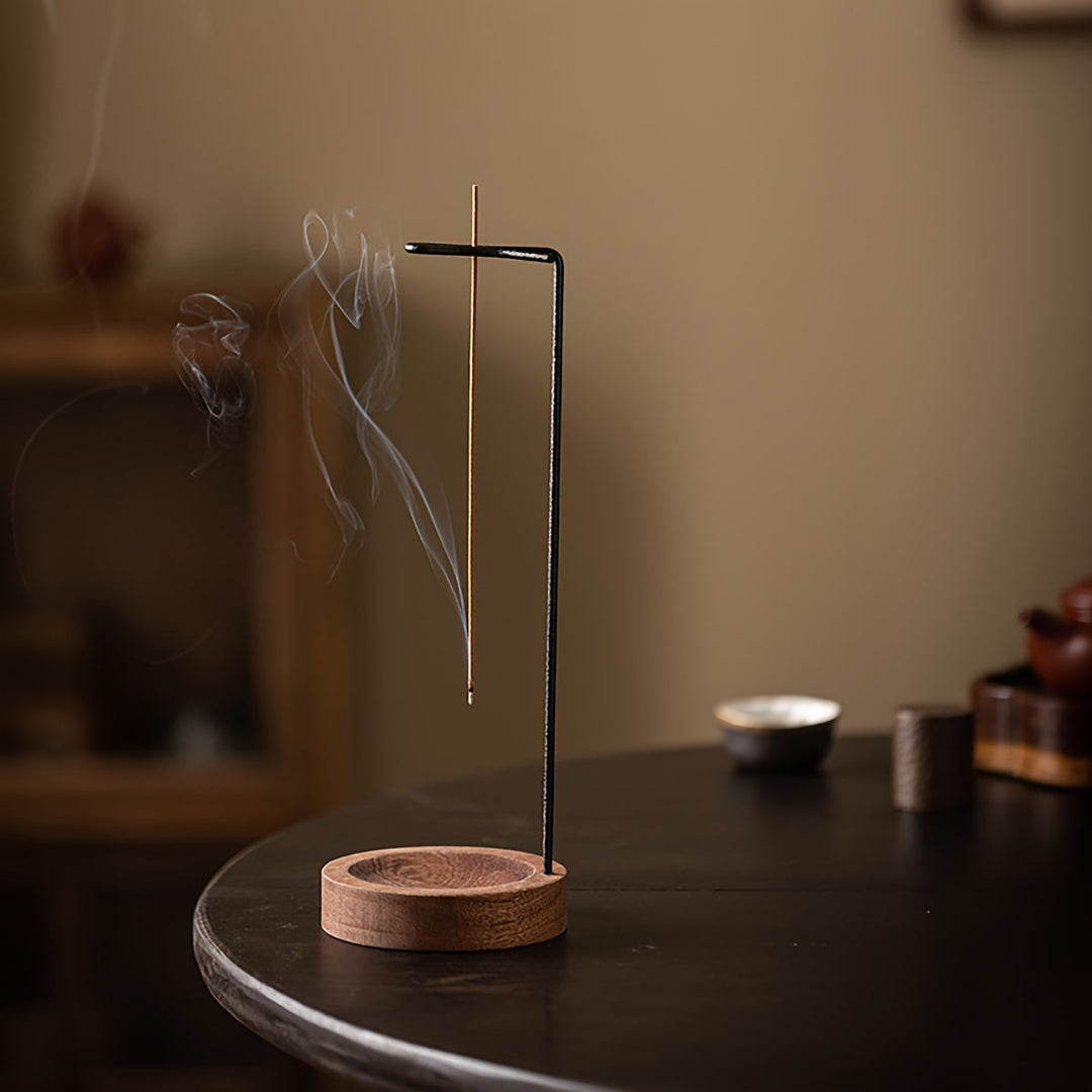 "Zen" Wood Incense Stand