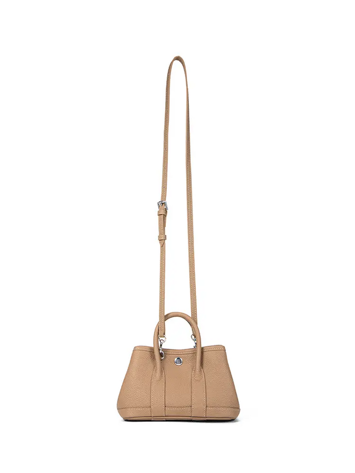 2025 Minimalist Leather Vertical Tote Crossbody Bag