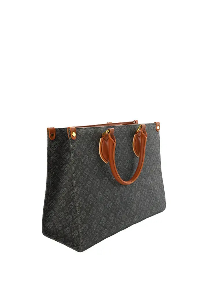 Street Style Large Letter Print Tote Bag