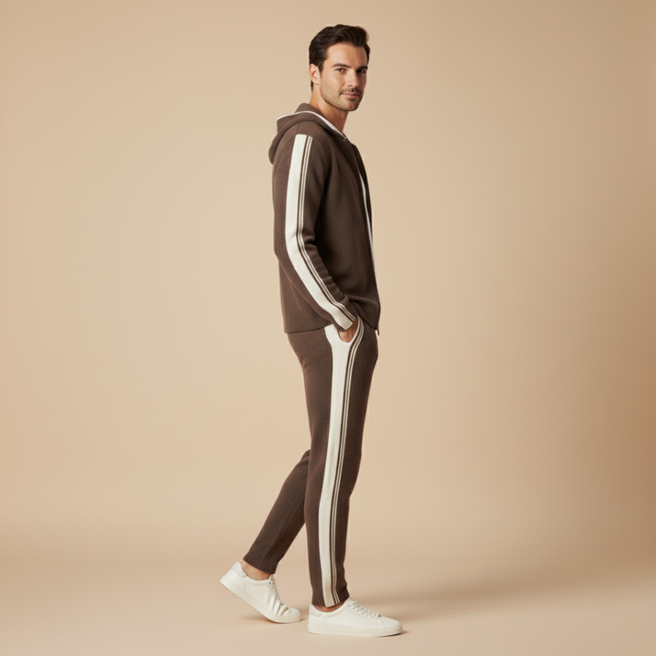 100% CASHMERE DAMIEN TRACKSUIT