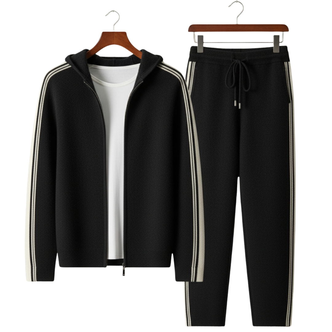 100% CASHMERE DAMIEN TRACKSUIT