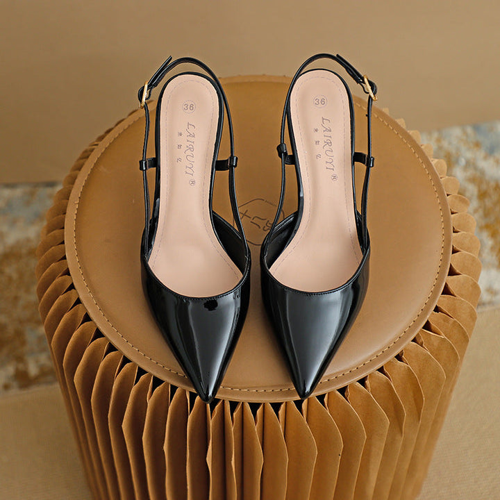 ZURI™ - Elegant Pointed Toe Adjustable Strap Stiletto