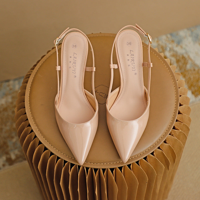 ZURI™ - Elegant Pointed Toe Adjustable Strap Stiletto