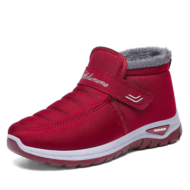 AIRA™ - Women's Winter Snow Boots Warmth, Anti-Slip PVC Sole, Fleece Lined Slip-On Shoes