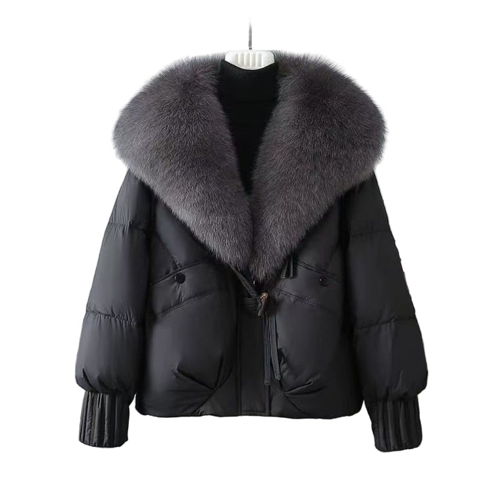 ELIZA™ - Winter Short Fur Collar  Jacket