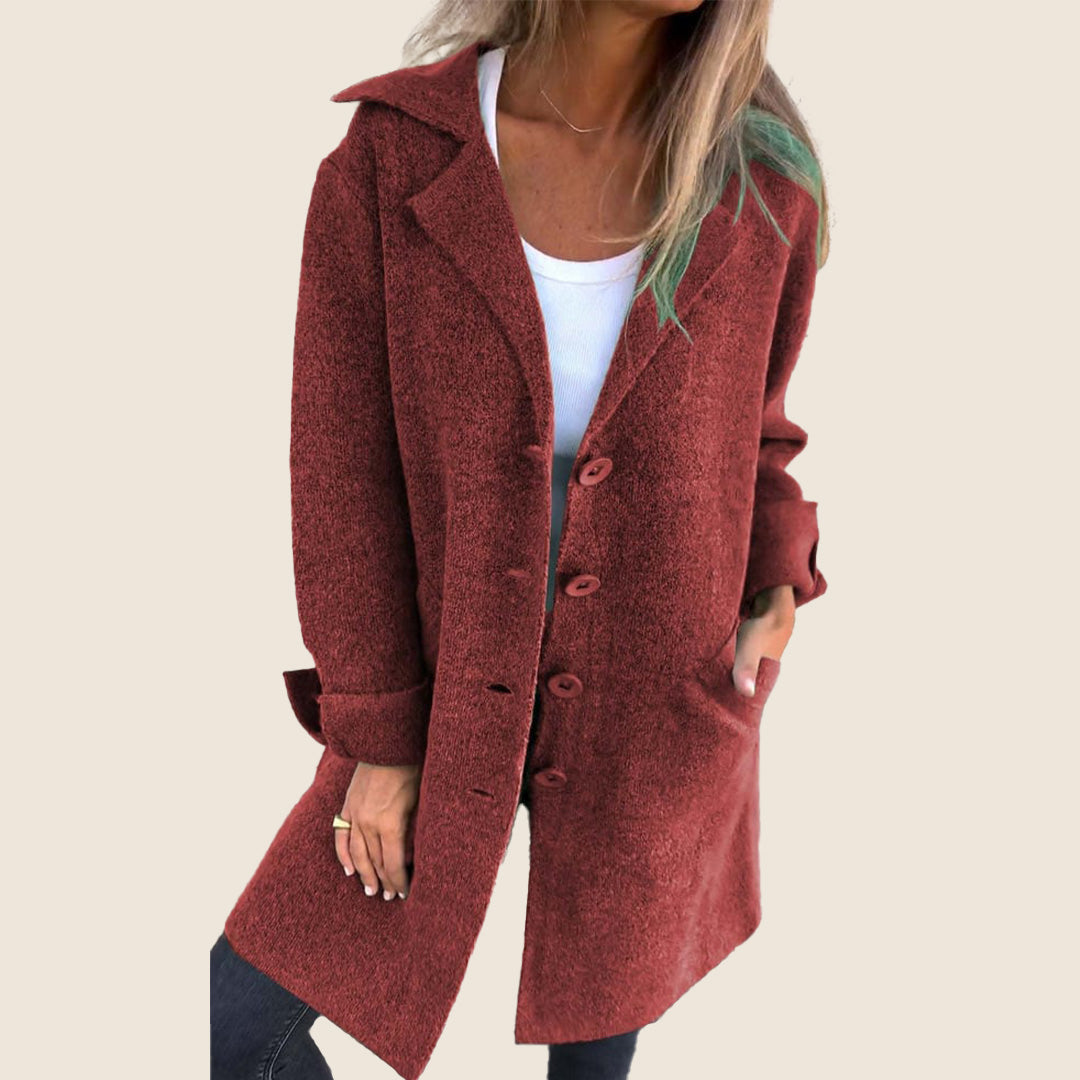 Amy | Soft Jacket with Buttons