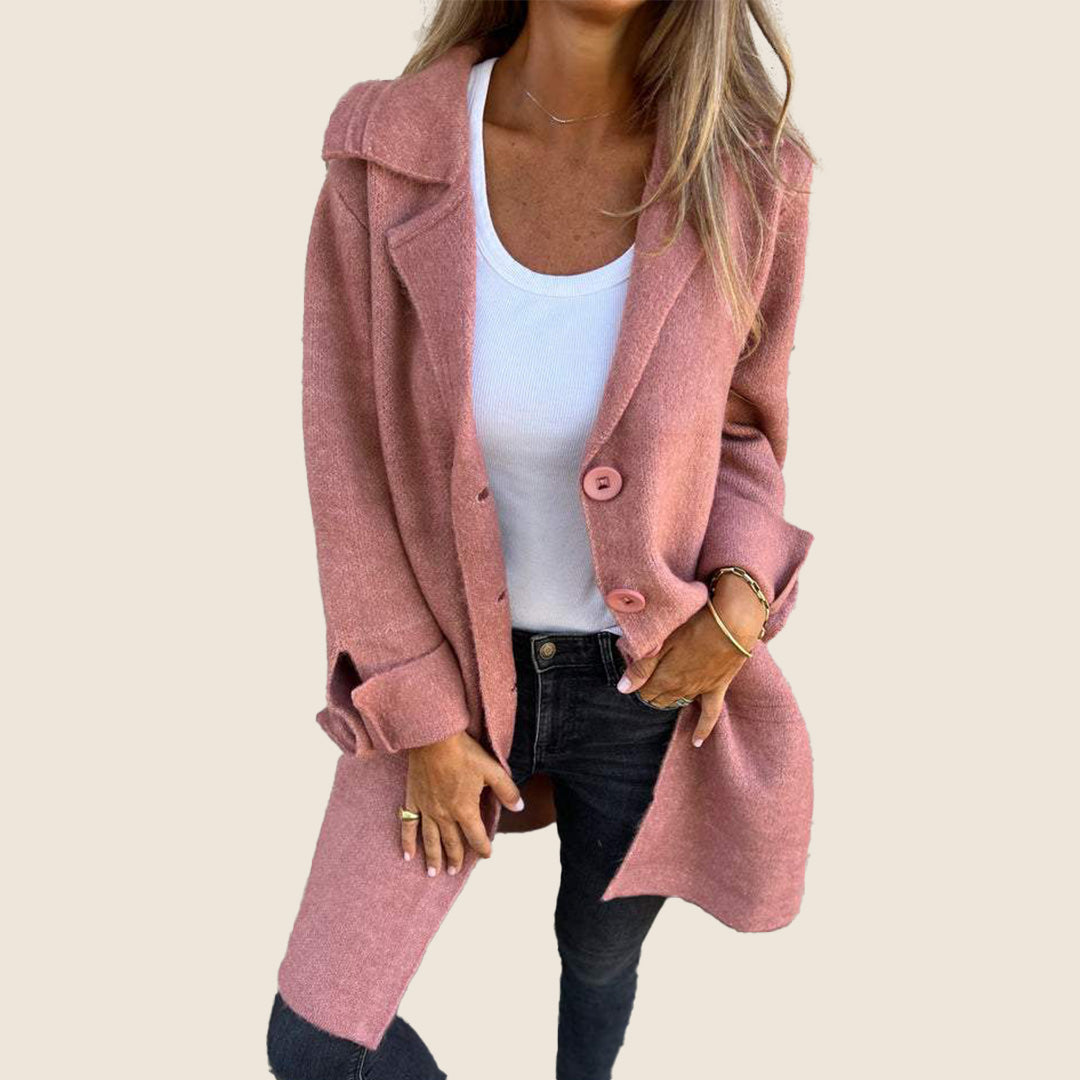 Amy | Soft Jacket with Buttons
