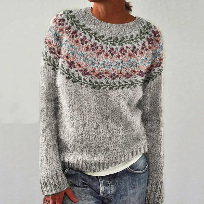 Chloe™ | Retro Knit Sweater