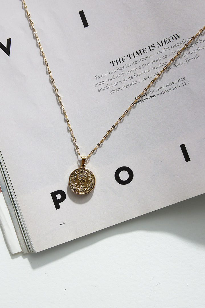 18K Gold Plated Standing Ovations Necklace