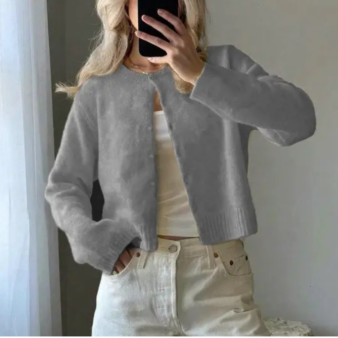 ANATALYA™ – Everyday Cozy Button Cardigan