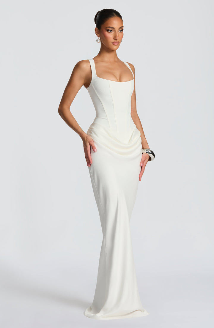 Luna · Maxi Dress with Square Neckline