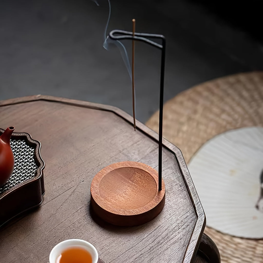 "Zen" Wood Incense Stand