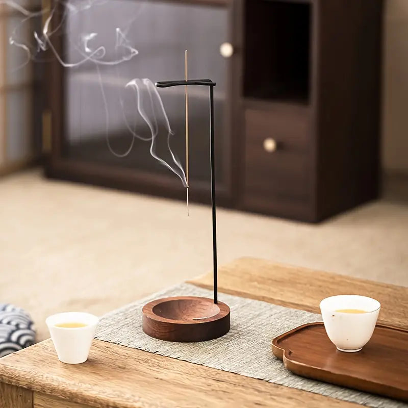 "Zen" Wood Incense Stand