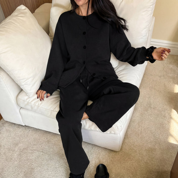 MAISIE™ - Relaxed Button-Up Two-Piece Set