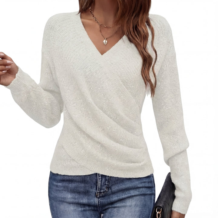 MILLICENT™ – Cozy Elegant Long Sleeve Pullover